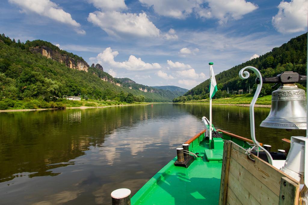 Privatzimmer Mit Aussicht Pirna Bagian luar foto