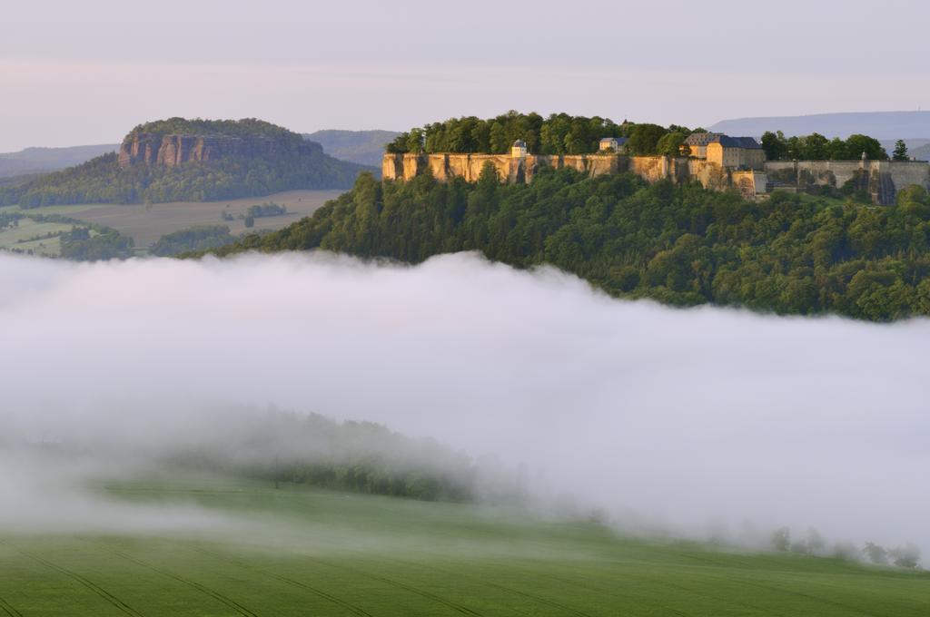 Privatzimmer Mit Aussicht Pirna Bagian luar foto
